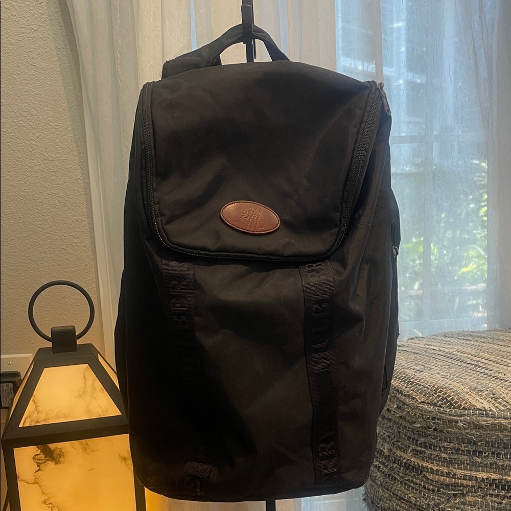 Mulberry Black and Brown Men's Backpack